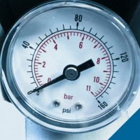 Marsh Bellofram Steel Case Pressure Gauges 0-160PSI 11BAR